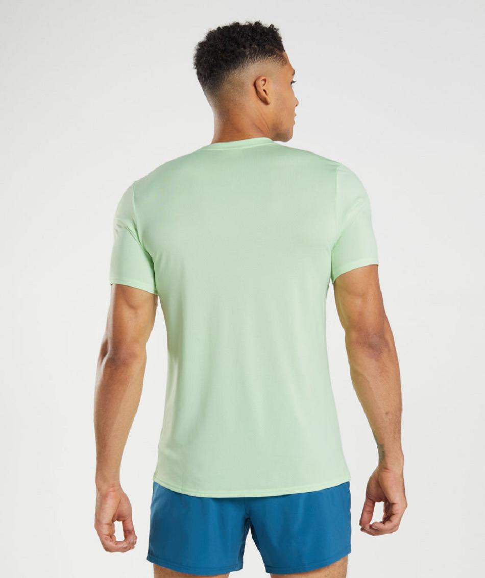 Gymshark Arrival Muške T Shirts Menta | HR 2515ILH